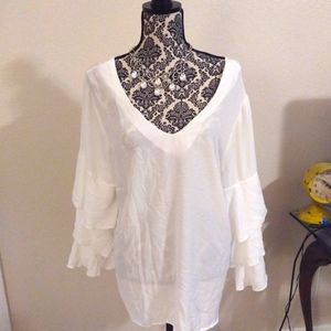 White Peasant Blouse